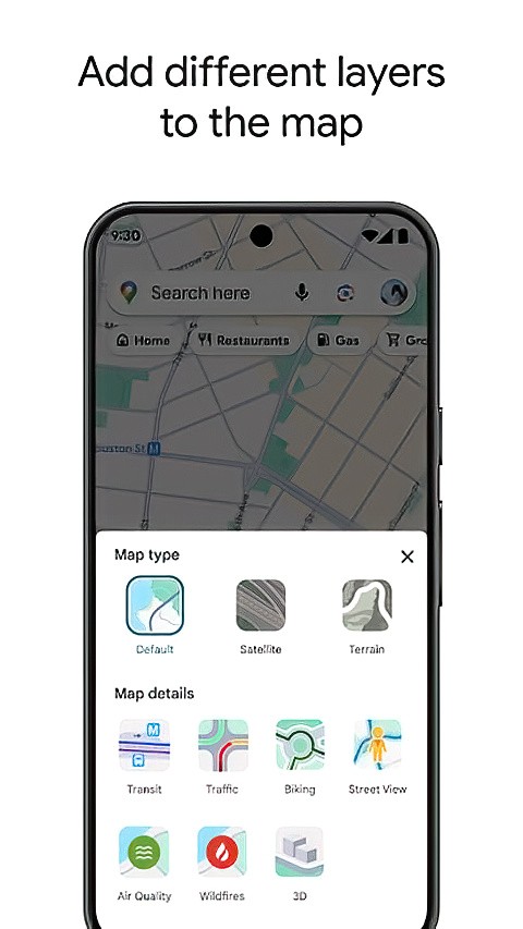 谷歌地图高清版截图6