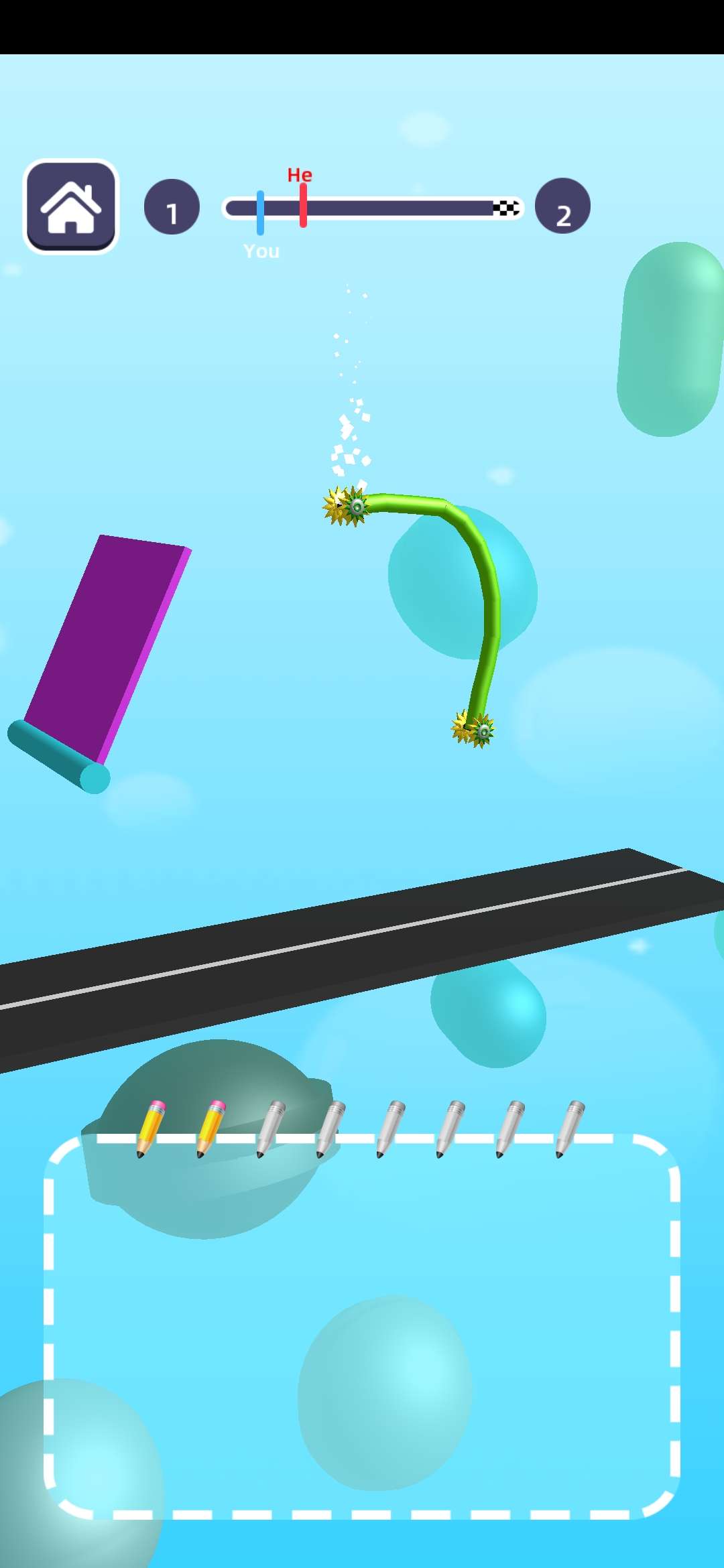 Draw Car(手画赛车划线决斗破解版) 1.0.7安卓版截图3
