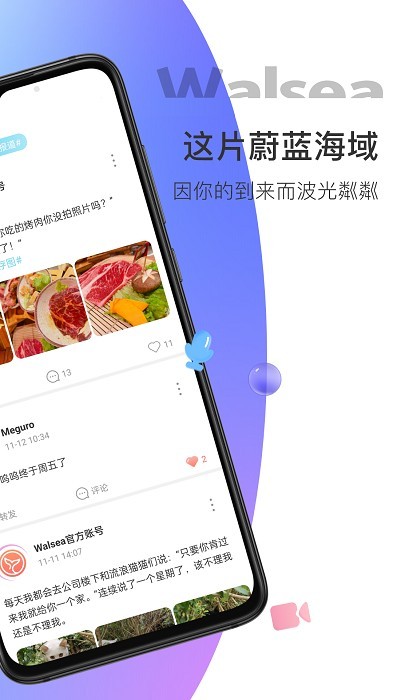 Walsea社交平台截图1