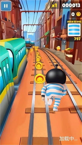 仔仔跑酷向前冲游戏截图1