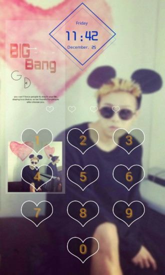 BIGBANG高清主题壁纸锁屏APP截图1