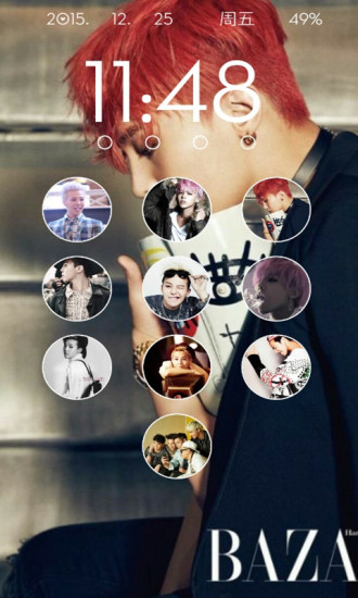 BIGBANG高清主题壁纸锁屏APP截图3