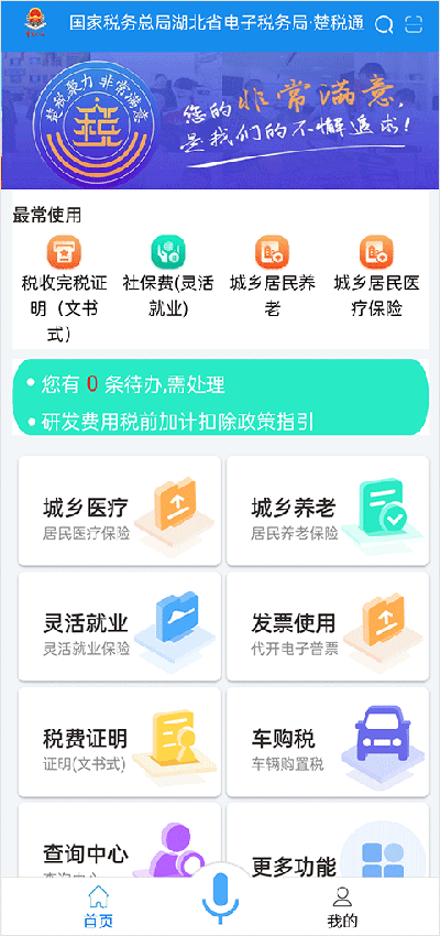 湖北税务app截图1