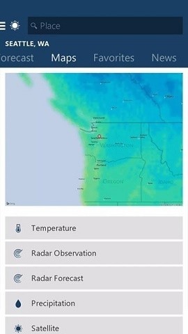 MSN天气官方版截图2
