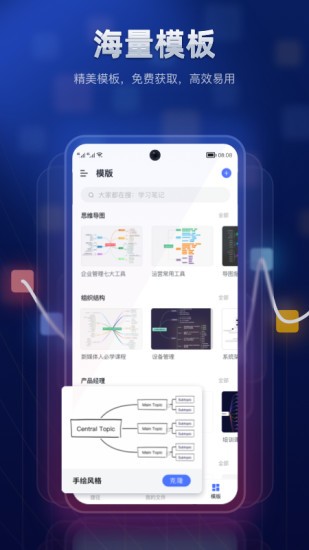 processon思维导图截图1