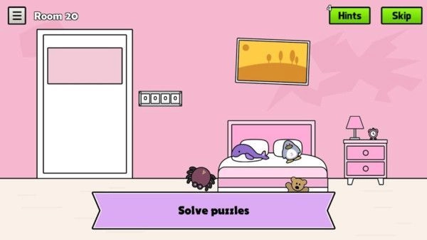 房门谜题密室逃脱游戏截图4