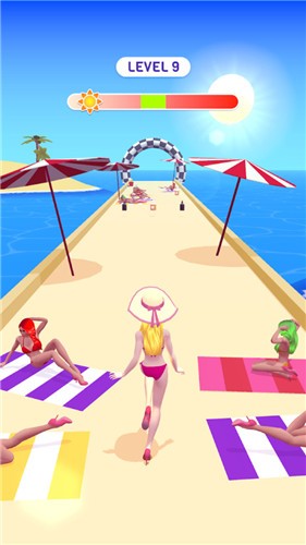 小姐姐沙滩漫步游戏截图2