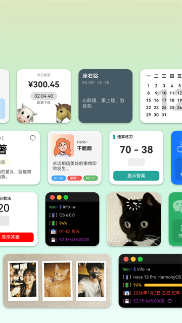 万象小组件截图3