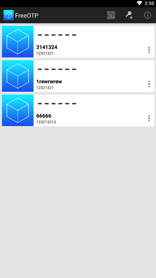 FreeOTP官方版截图2
