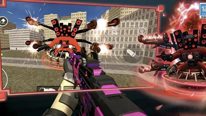 马桶人太空沙盒游戏截图4