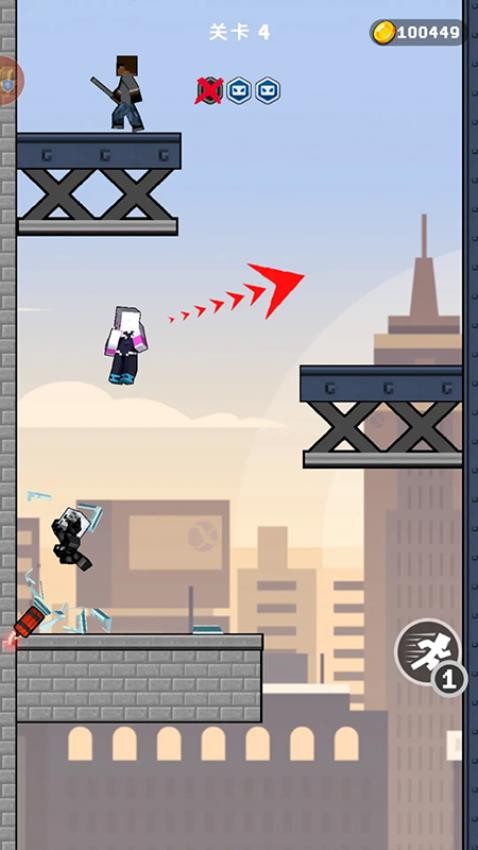 像素蜘蛛英雄游戏截图1