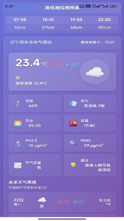 赶海潮汐表