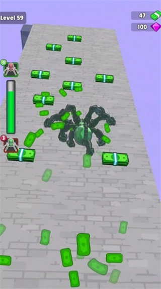 蜘蛛进化3D游戏截图3