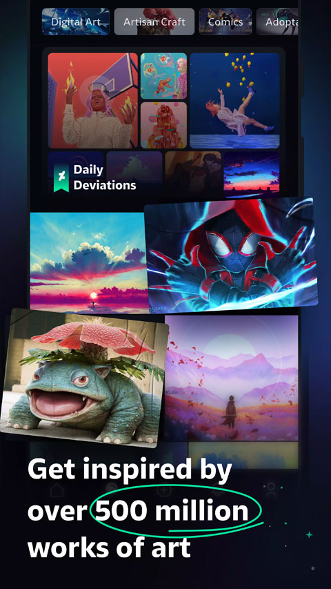 deviantart官网版截图1