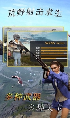 荒野射击求生游戏截图1