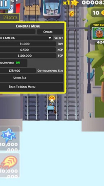 地铁跑酷上帝视角版截图3