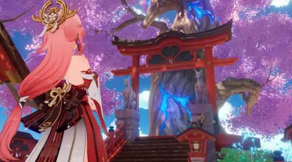 原神八重神子触摸版