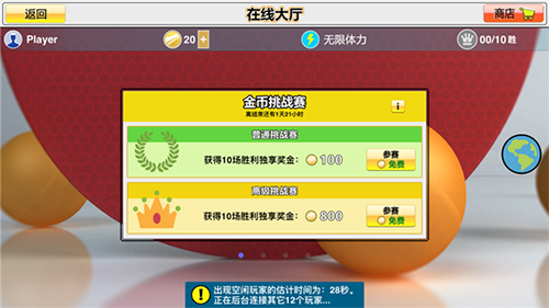 虚拟乒乓球正式版截图1