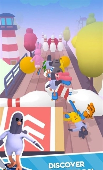 毛绒轮滑队(Skate Squad)截图2