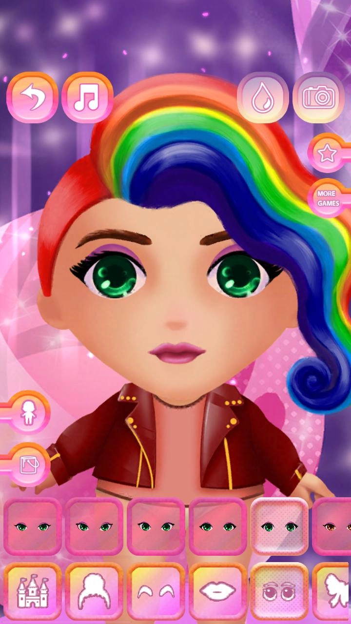 可爱女孩换装(Cute Dolls Dress Up)截图3