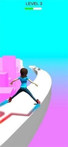 轮滑移位3D(Shift Run 3D)截图1