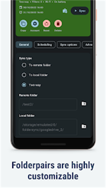 FolderSync Pro截图4