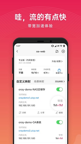 贝锐花生壳管理截图4