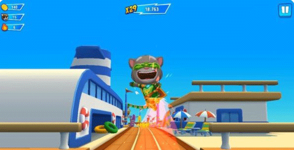 汤姆猫英雄跑酷百度版