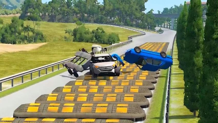 真实公路车祸模拟游戏截图2