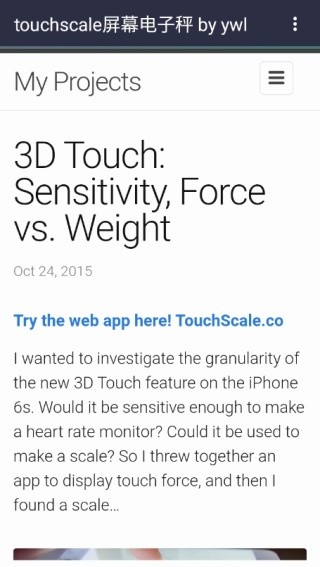 TouchScale屏幕电子秤最新版截图3