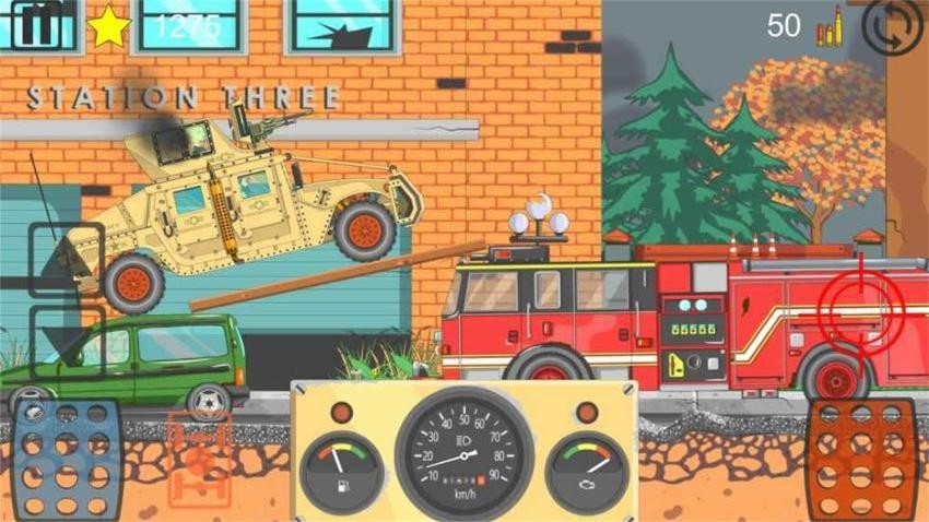 平面僵尸战斗模拟游戏截图2