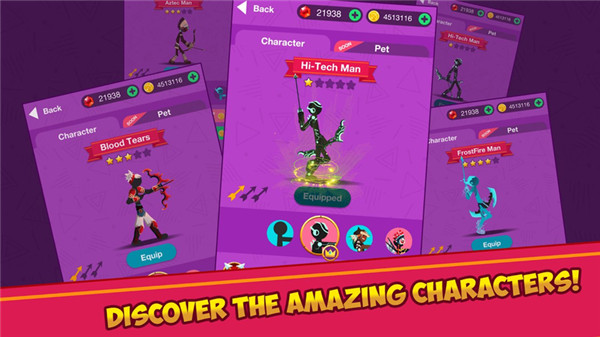 火柴人史诗弓箭手官方版(Stickman Epic Archer)截图5