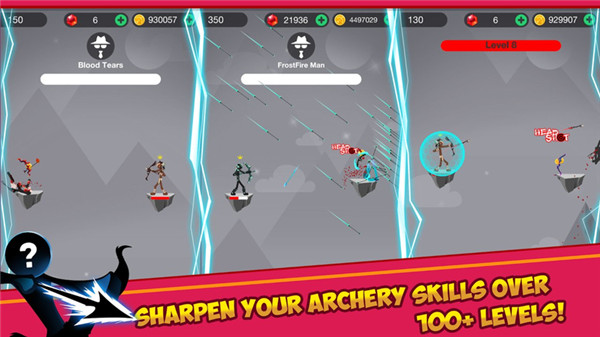 火柴人史诗弓箭手官方版(Stickman Epic Archer)截图4