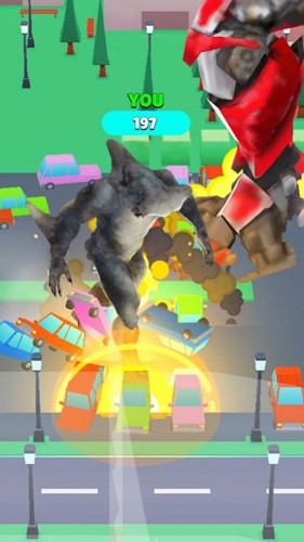 疯狂的怪兽3D截图2