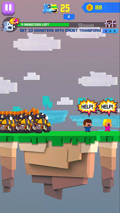 怪物冲刺官方版(Monster Rush)截图2