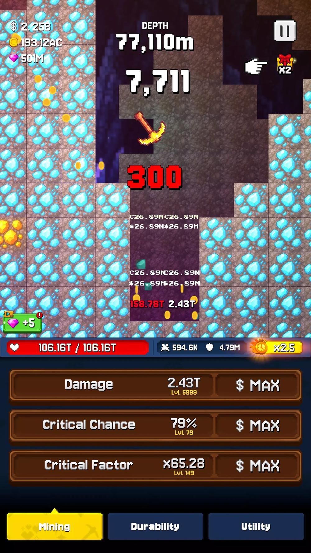 放置方块矿工游戏截图1