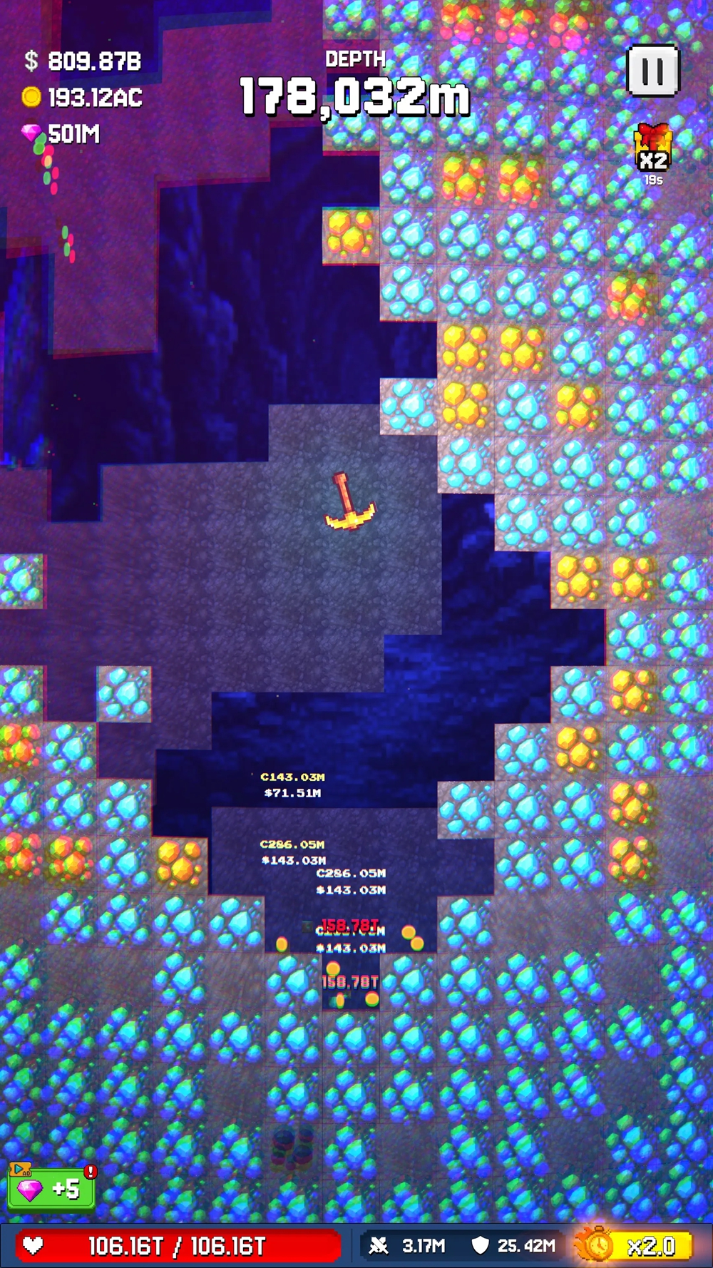 放置方块矿工游戏截图2