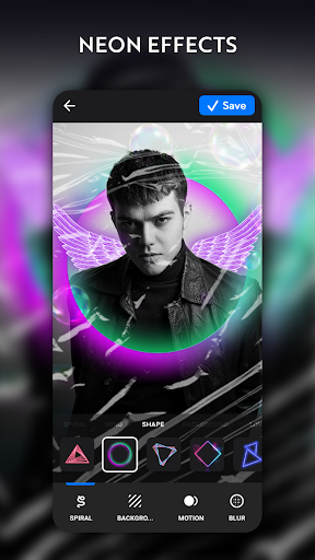 NeonArt photoeditor图片编辑截图2