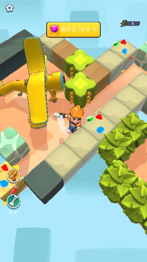 像素荒岛大冒险游戏截图1