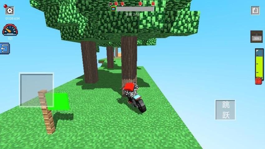 像素摩托车模拟器游戏截图2