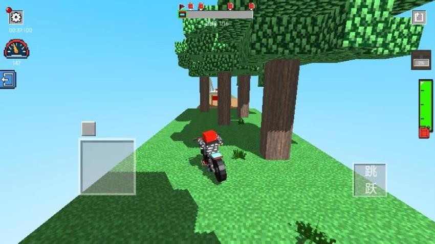 像素摩托车模拟器游戏截图3