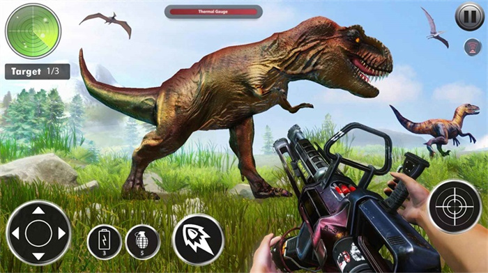 野生恐龙狩猎3D(Wild Animal Hunter)截图2