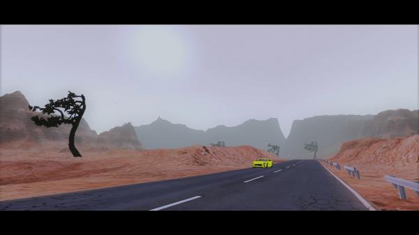 霓虹沙漠赛车截图2