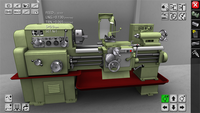 车床模拟器精简版(Lathe Simulator Lite)截图1