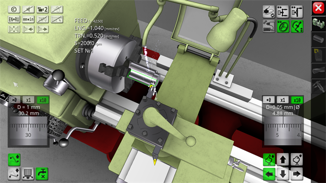 车床模拟器精简版(Lathe Simulator Lite)截图2