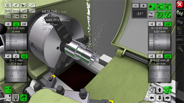 车床模拟器精简版(Lathe Simulator Lite)截图5