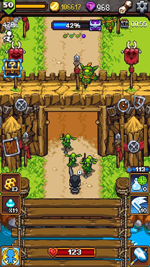 冲刺任务英雄无限钻石(DQ Heroes)截图2