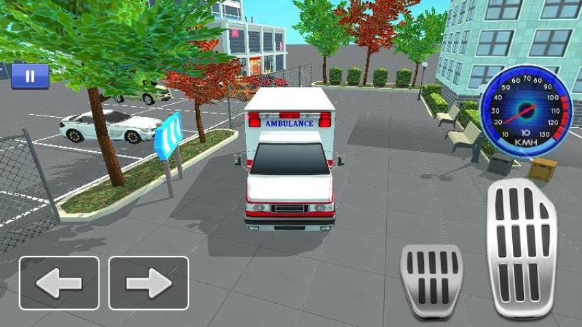 3D汽车驾驶员游戏截图1