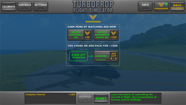 涡轮螺旋桨飞行模拟器内置功能菜单截图2