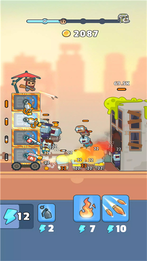 尸潮战车无限金币版截图3
